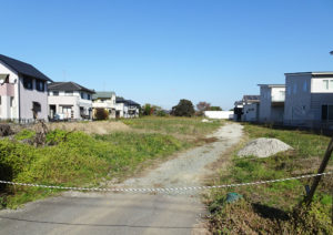 城南分譲地残り２区画となりました