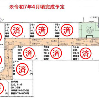 南区城南町舞原分譲地